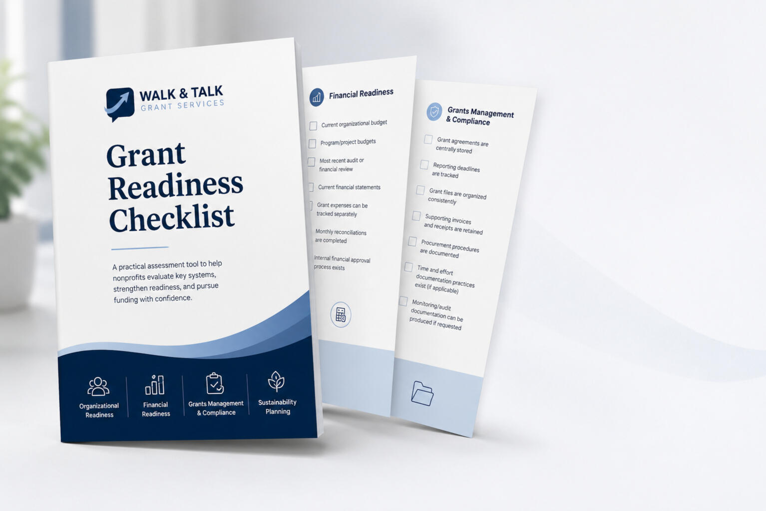 Grant Readiness Checklist WTG LLC Helping nonprofits secure, manage, and sustain funding.